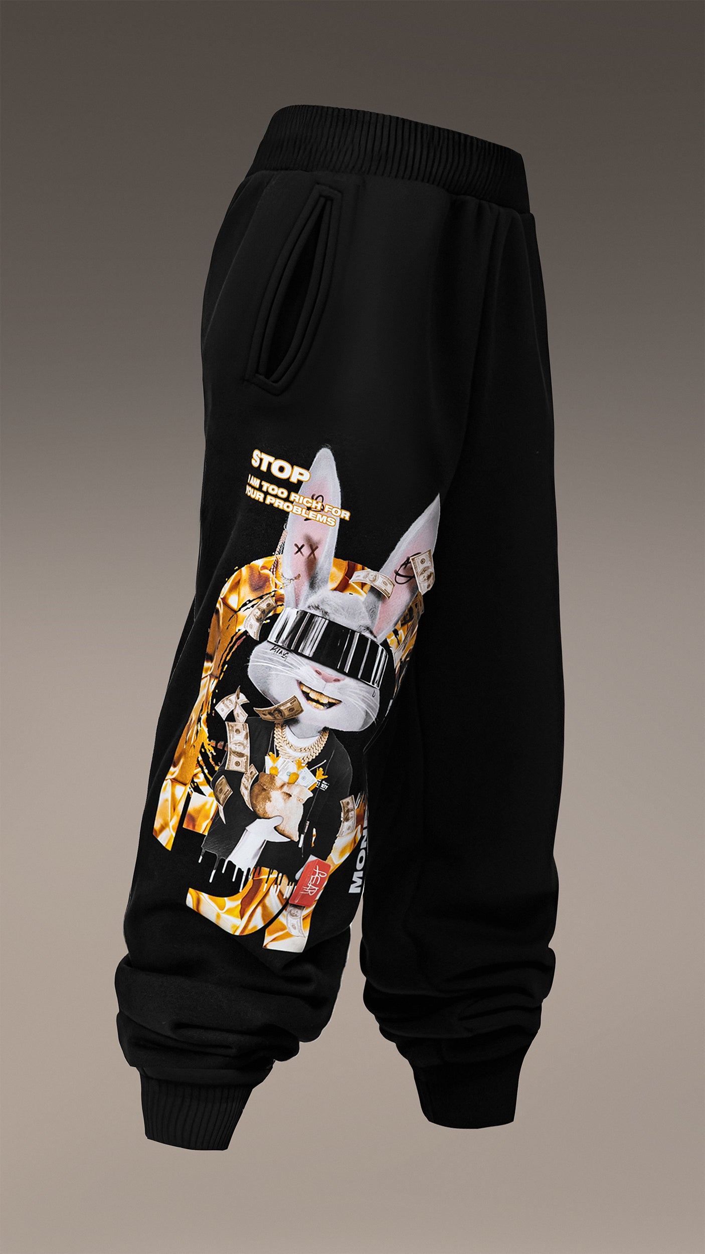 Loose jogger pants - P34863