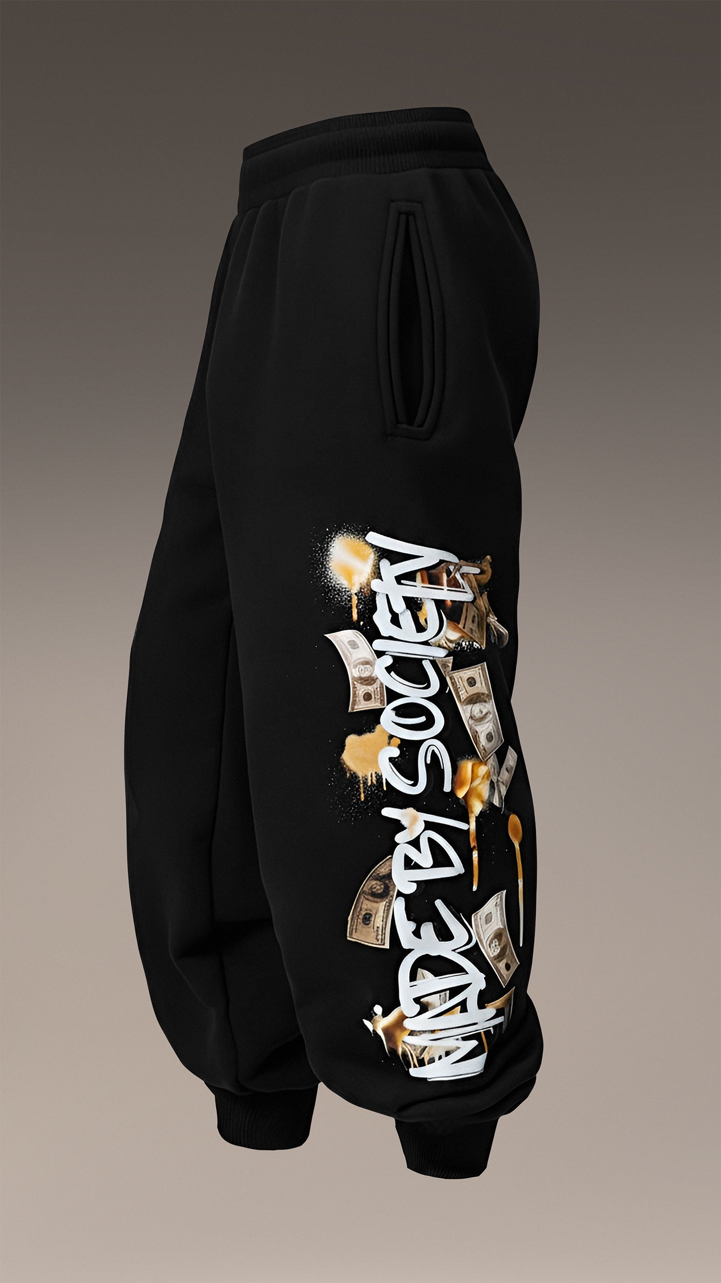 Loose jogger pants - P34863