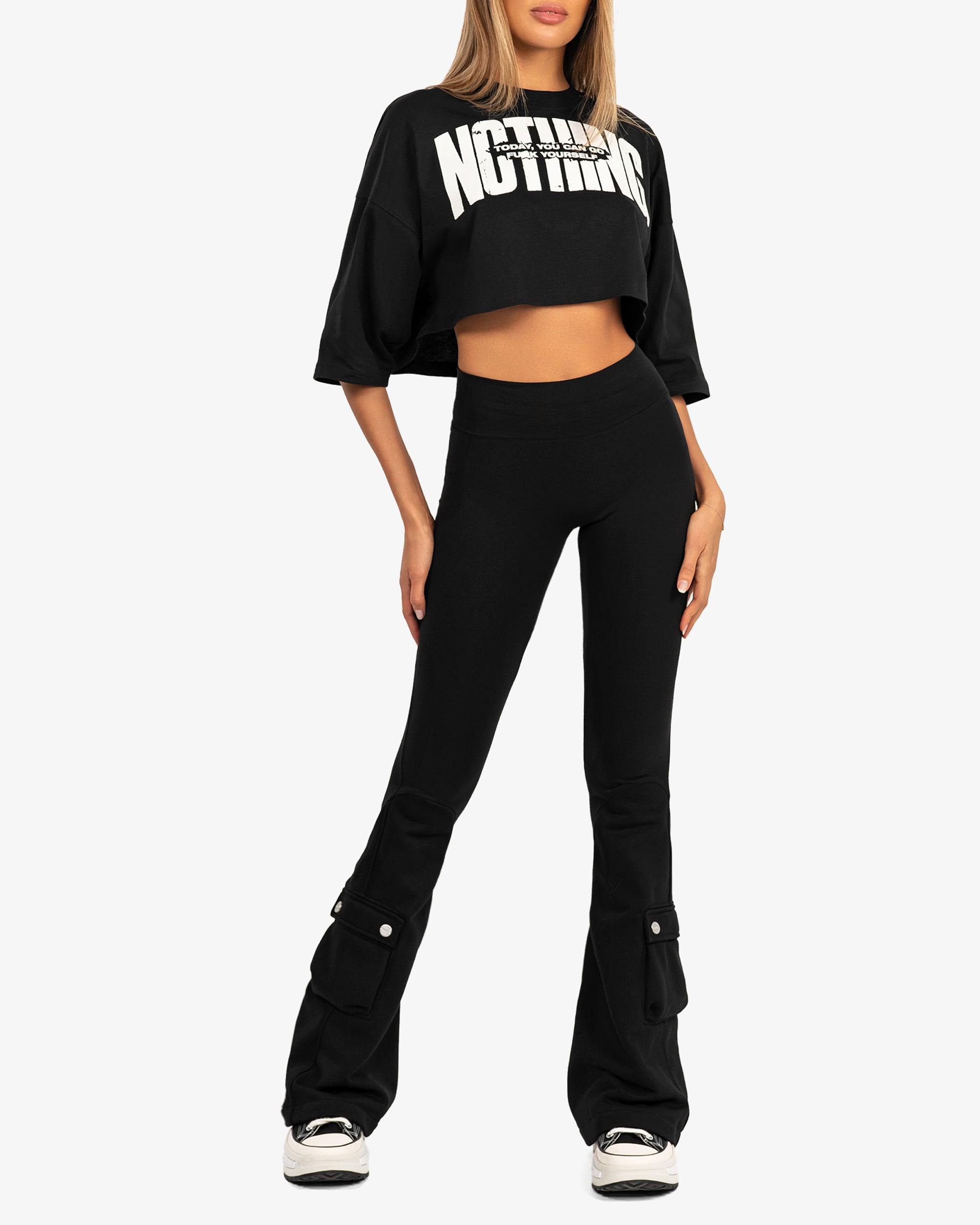 Nothing Crop T-shirt - T25141